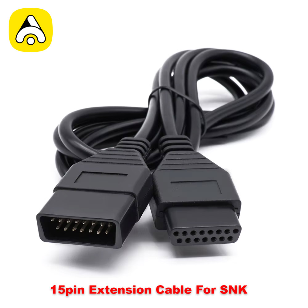 Gaming Headset Rgb - Kabel Ekstensi 1.8M15pin untuk SNK NeoGeo