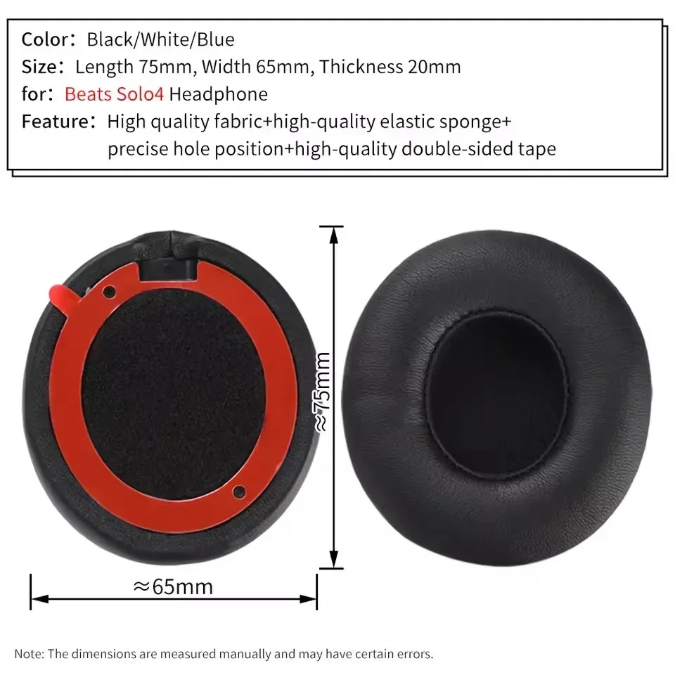 Beats Headphone Solo 4 - Bantalan Telinga yang Cocok untuk Penutup