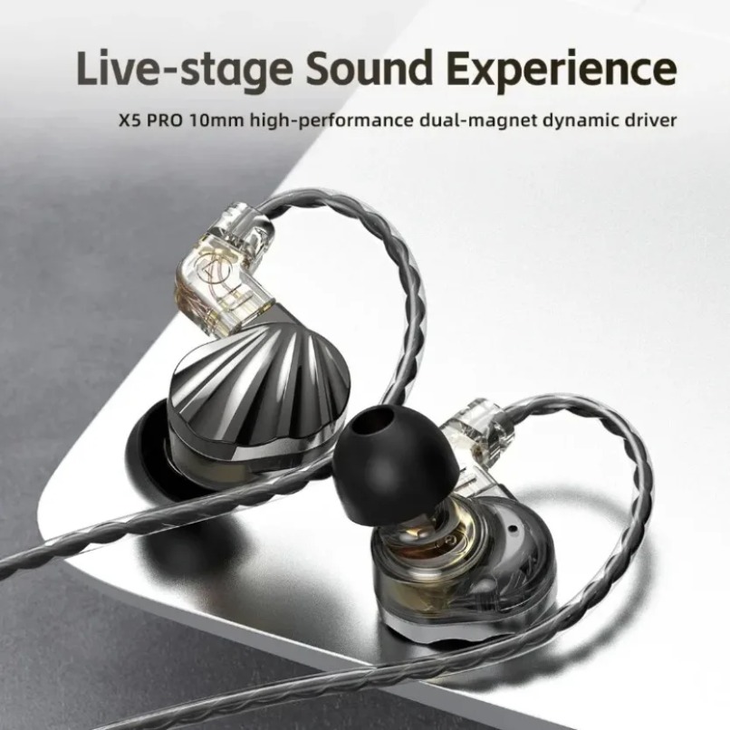 X5 PRO Earphone In-Ear Berkabe - Wired Earphone Mic ulasan dan harga