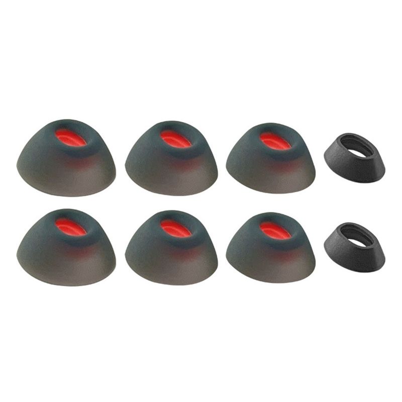 ABKQ-8 Buah Earbud Ujung Telin - Silicone Ear Tip Replacement ulasan dan harga