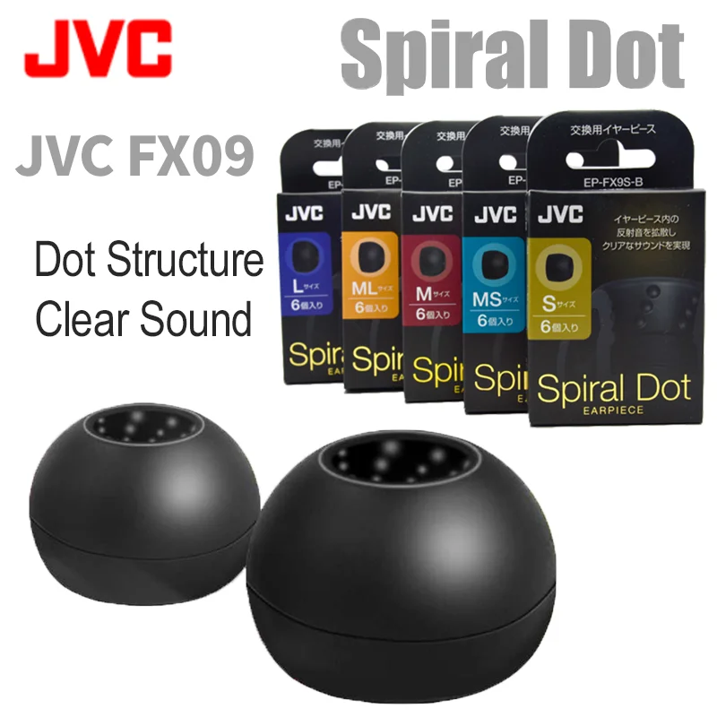 JVC Spiral Dot Eartips Silicon - Anker Speaker Soundcore Boom 2 ulasan dan harga